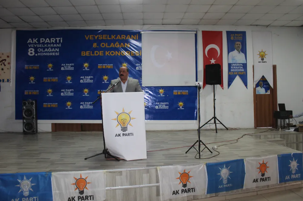 Başkan Erdem, AK Parti  8’inci Olağan Veysel Karani Belde Kongresi’ne Katıldı