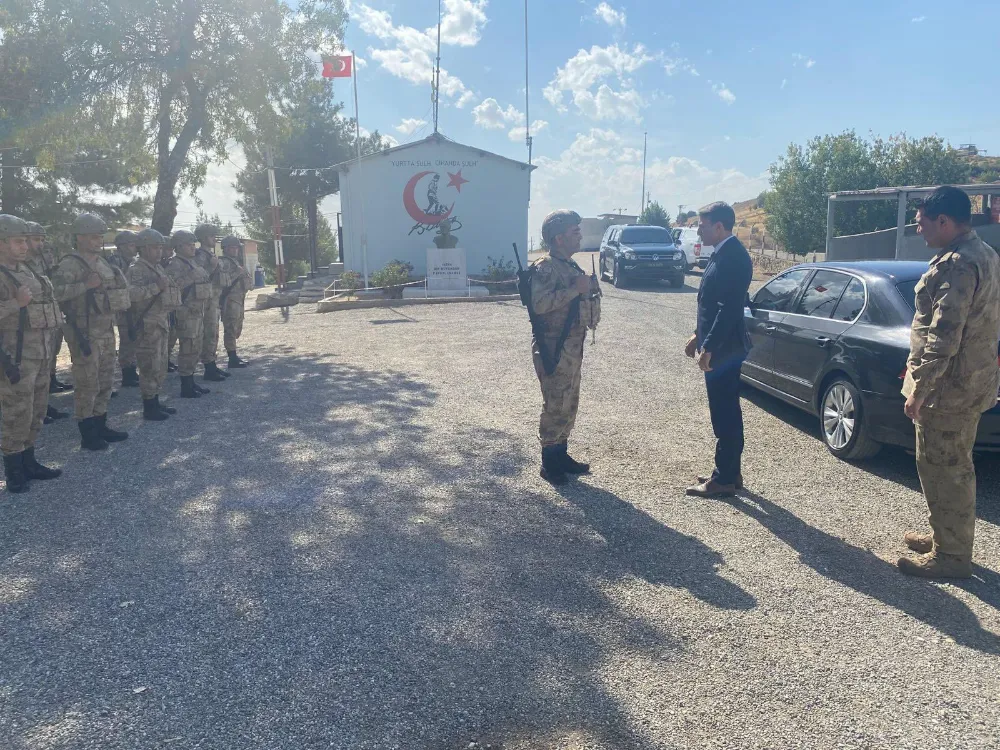 Kaymakam Özcan’dan Çelikli Karakoluna Ziyaret