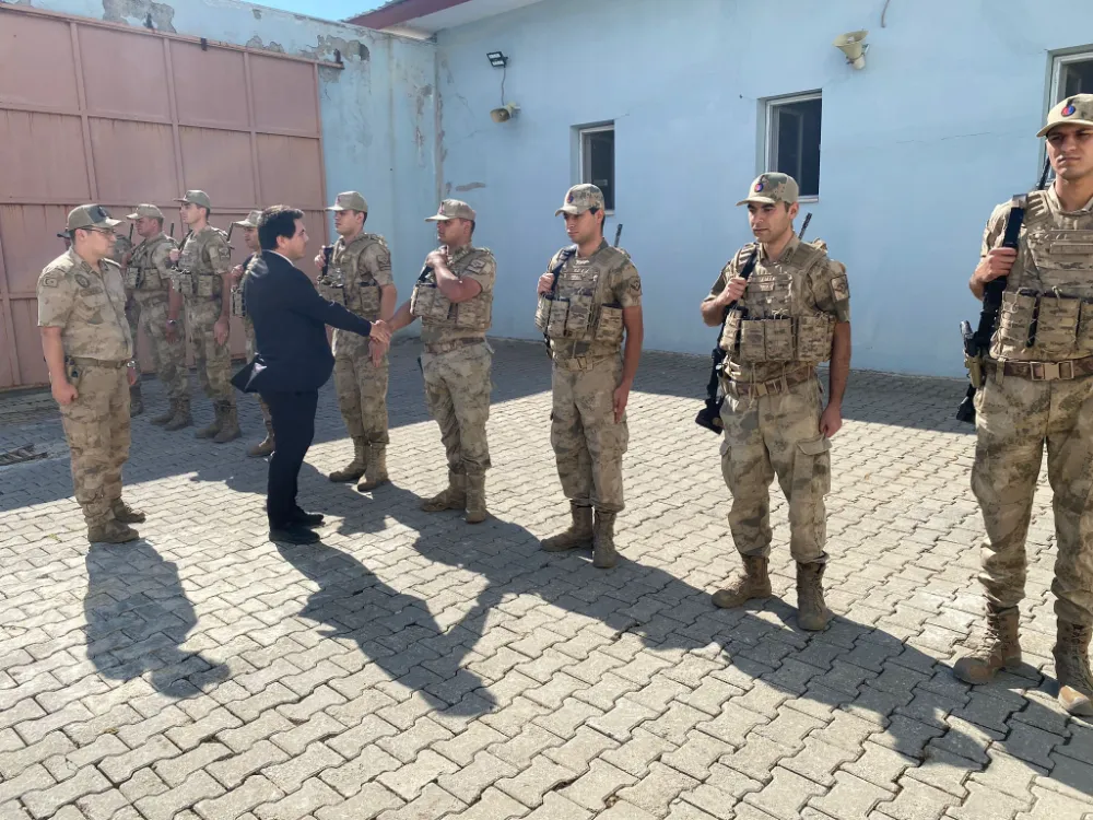 Kaymakam Altıntaş, Cevizlik Jandarma Karakolu’nu Ziyaret Etti