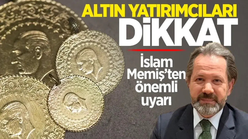 İslam Memiş Uyardı! Altın, Gümüş ve Euro