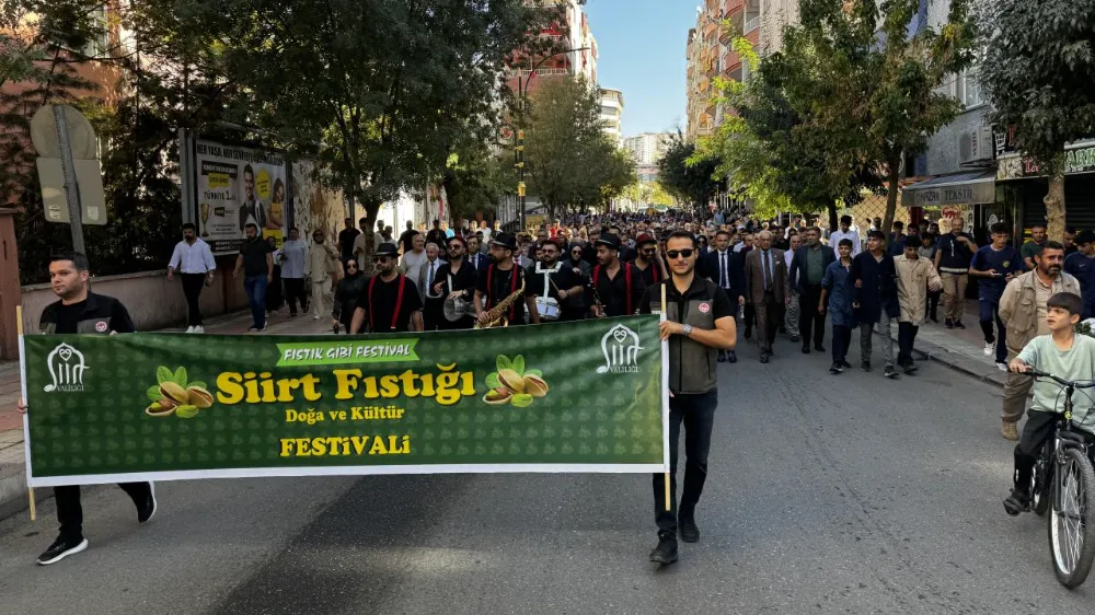 Siirt Fıstığı Festivali Coşkuyla Kutlandı