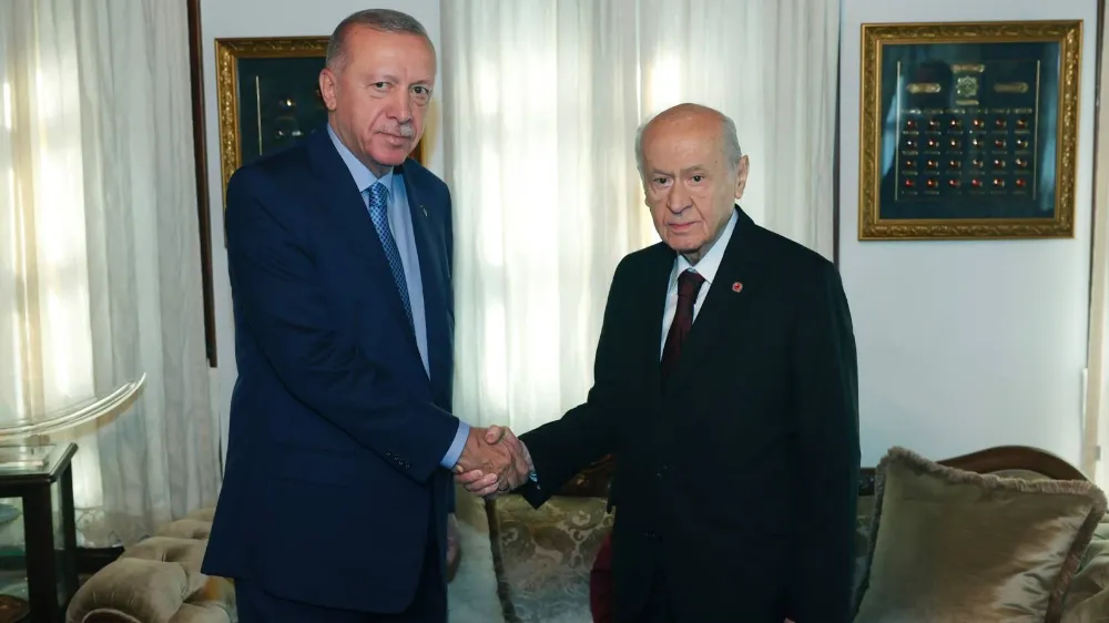 SON DAKİKA: Cumhurbaşkanı Erdoğan ile Devlet Bahçeli