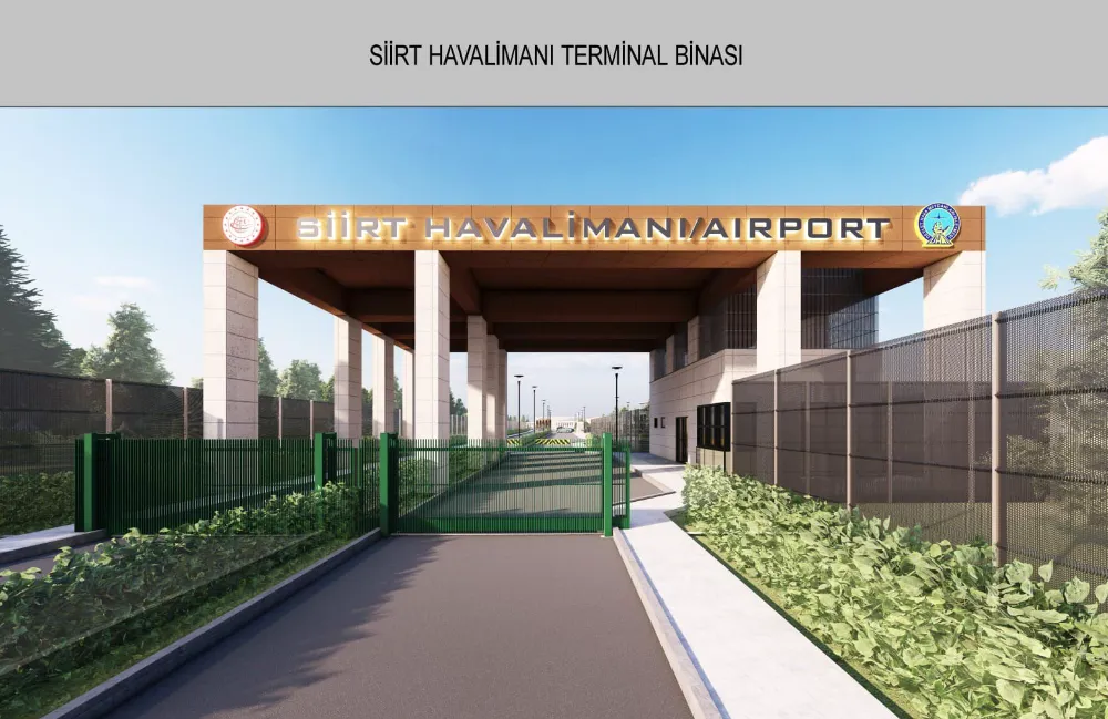 Siirt Havalimanı İçin Yeni Terminal Binası Projesi İhale Süreci Tamamlandı