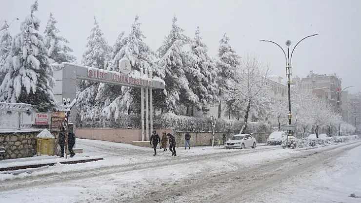 Siirt’e Soğuk Hava Geliyor