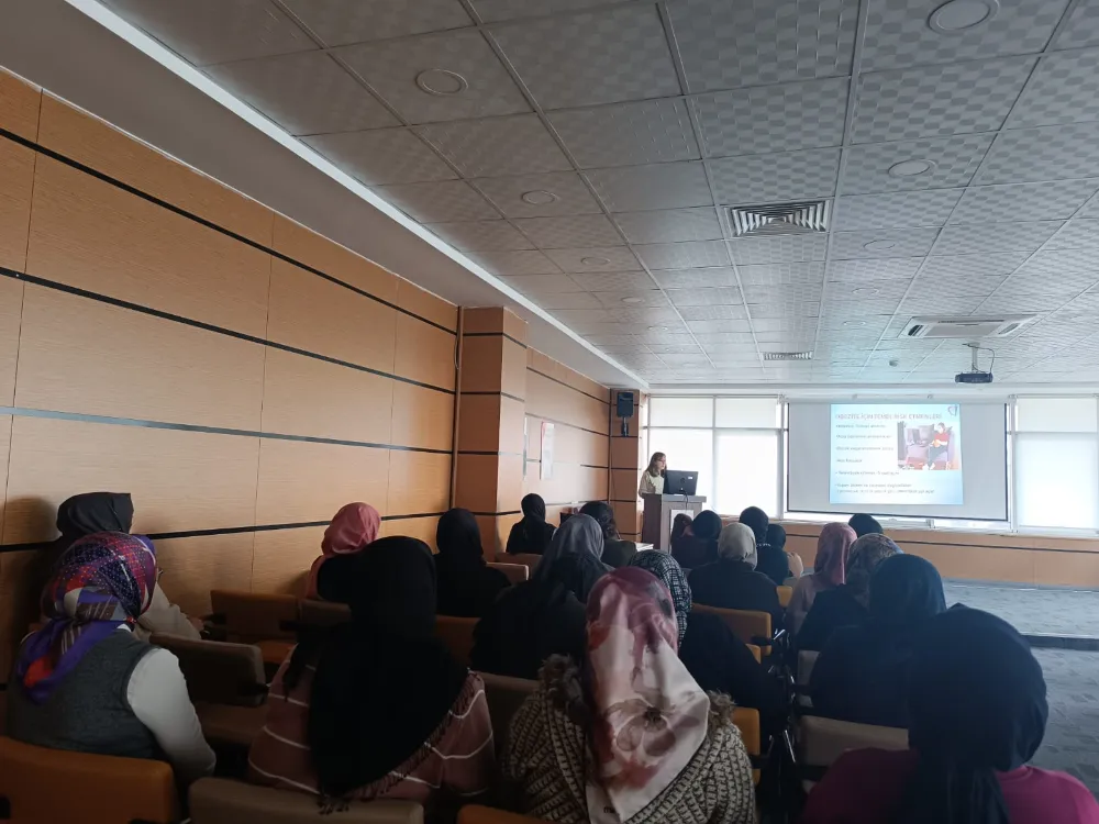 Siirt’e Sağlıklı Beslenme Semineri düzenledi