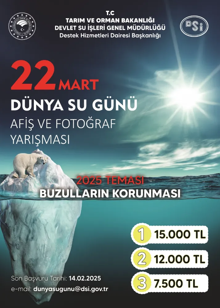 2025 YILI DÜNYA SU GÜNÜ YARIŞMA BAŞVURULARI BAŞLADI