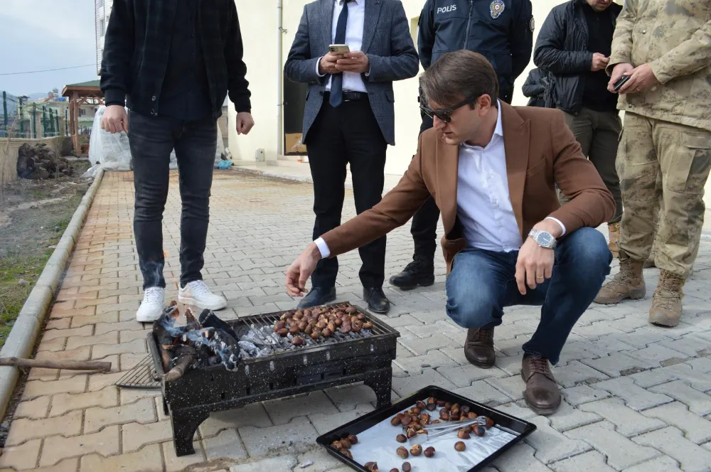 Kaymakam Özcan, Nene Hatun Anaokulu’nun Kestane Festivaline Katıldı