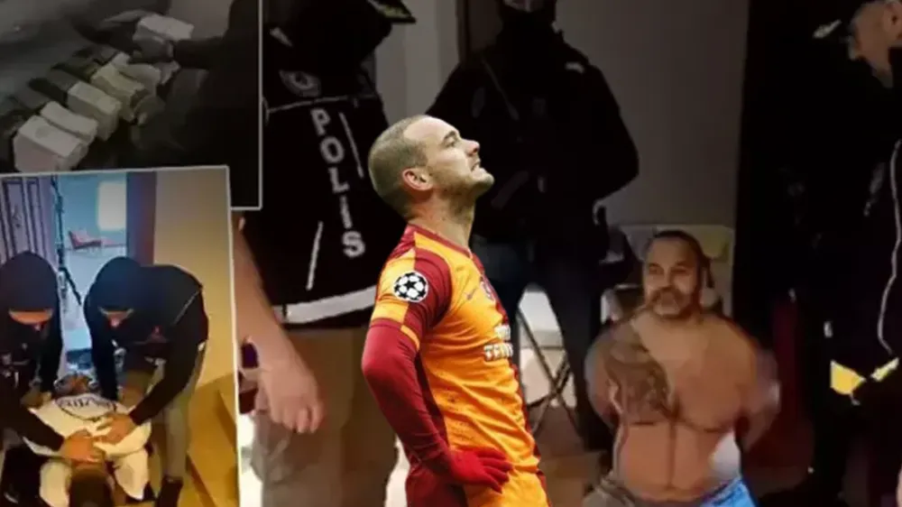 Comanchero çetesinden Wesley Sneijder çıktı! MASAK izini sürdü