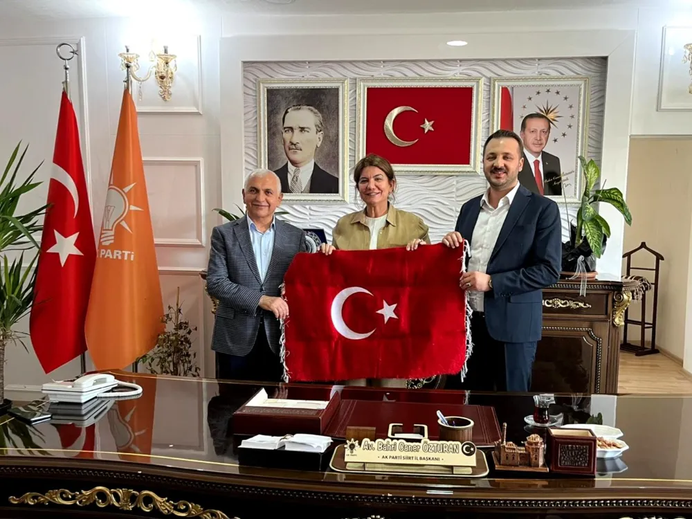 Diyarbakır  Milletvekili Ataman’dan , Siirt İl Başkanı Özturan’a Ziyaret