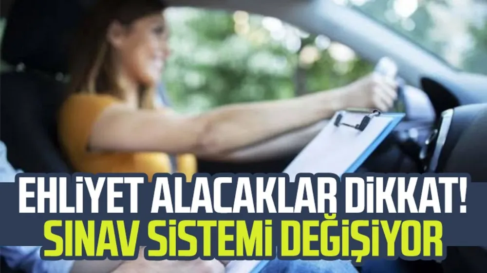 Ehliyet Sınavında Sistem  Değişiyor