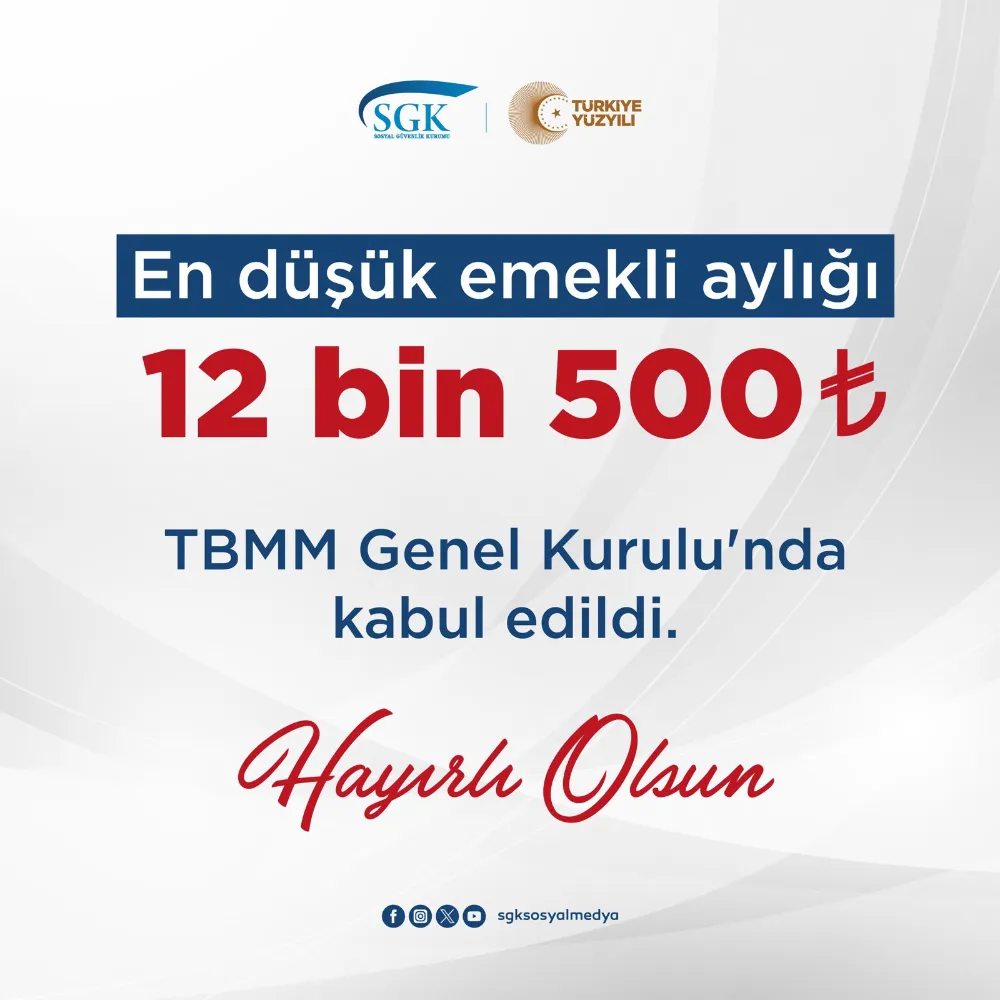 Emekli Aylığı Kararı TBMM