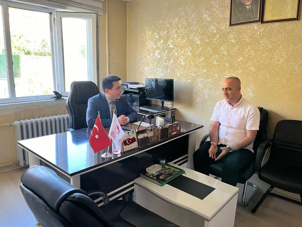 Kaymakam Altıntaş, İlçe Tarım Ve Orman Müdürlüğünü Ziyaret Etti