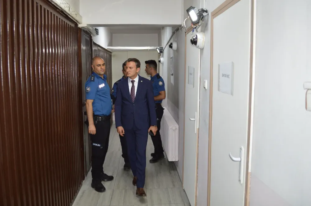 Baykan Kaymakamı Özcan, İlçe Emniyet Amirliğini Ziyaret Etti 