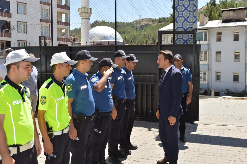 Baykan Kaymakamı Özcan, İlçe Emniyet Amirliğini Ziyaret Etti 
