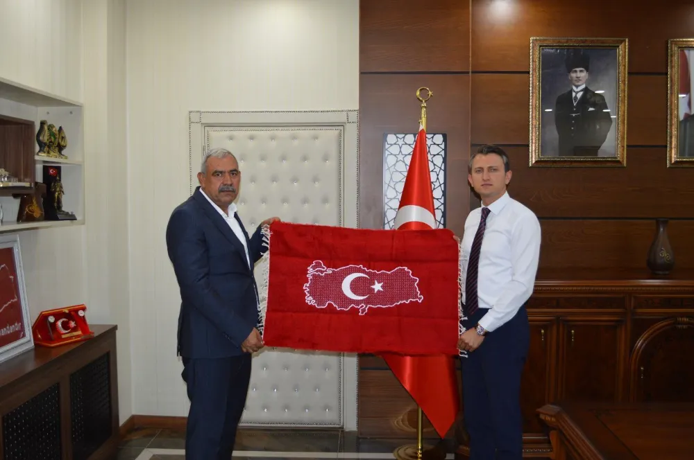 Siirt Federasyon Başkanı Olgaç, Kaymakam Özcan’ı Ziyaret Etti.