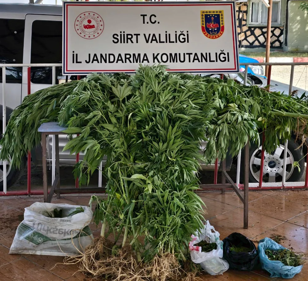 SİİRT’TE UYUŞTURUCU TACİRLERİNE GEÇİT YOK!