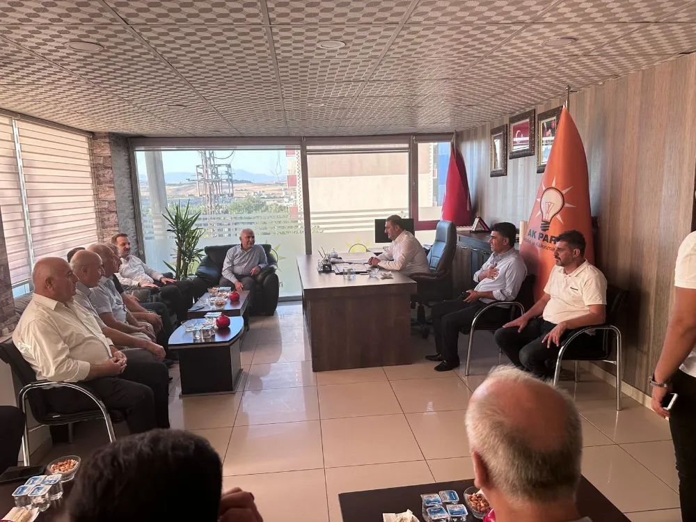 Milletvekili Gül, Başkan Özturan ,Kurtalan  İlçesini Ziyaret Etti