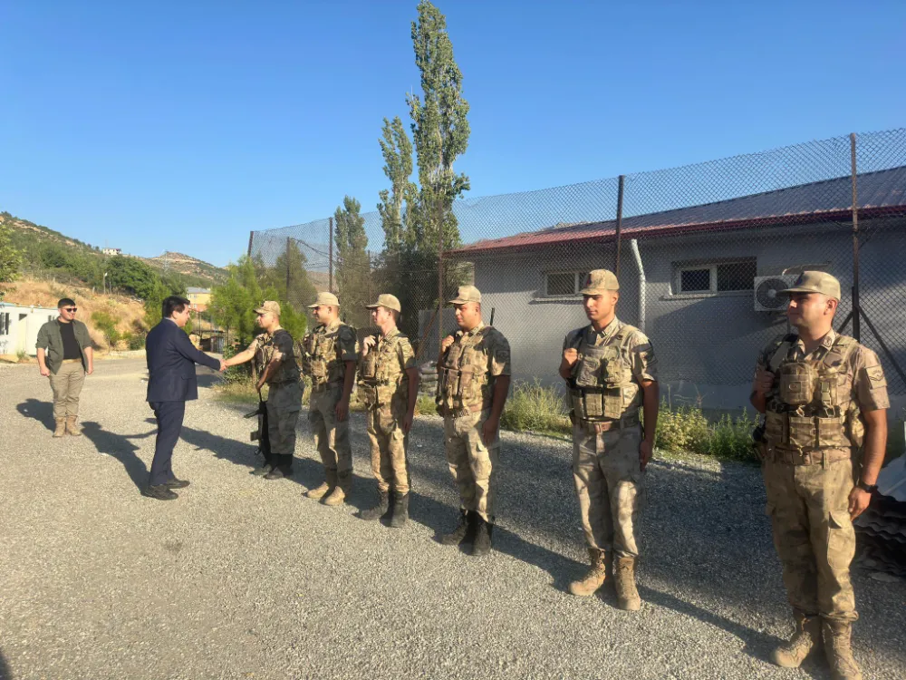 Kaymakam Altıntaş, Jandarma Karakolunu Ziyaret Etti