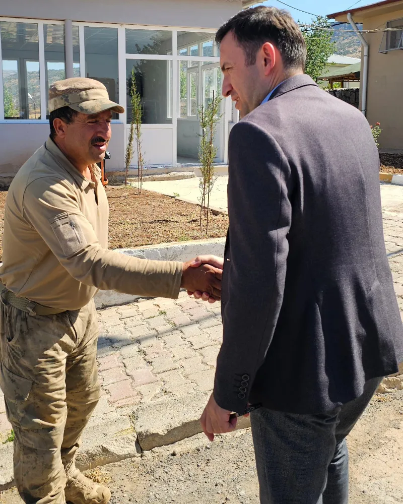 Kaymakam Gülderen, Jandarma Karakolunu Ziyaret Etti