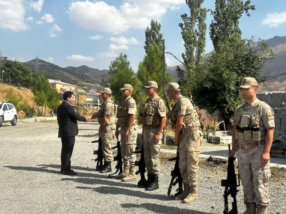 Kaymakam Altıntaş, Jandarma Karakolunu Ziyaret Etti