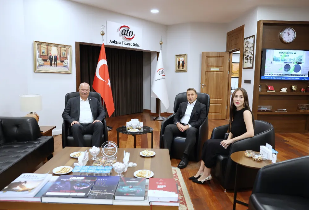 Siirt TSO Başkanı Güven Kuzu’dan ATO Başkanı Gürsel Baran’a Ziyaret