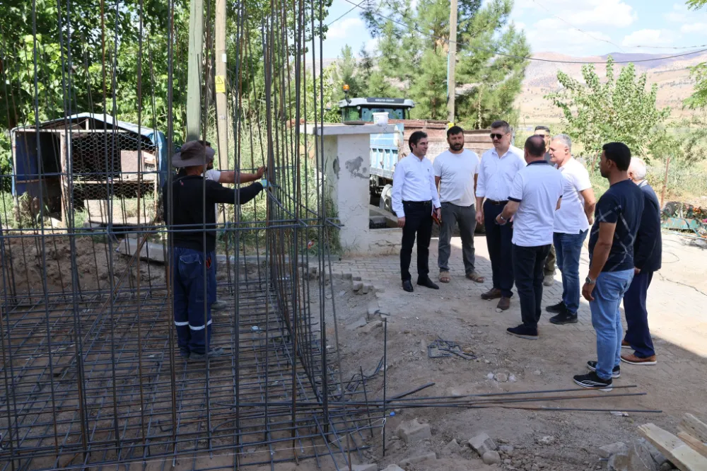 Kaymakam Serin, Köylerdeki Yatırım Çalışmalarını İnceledi