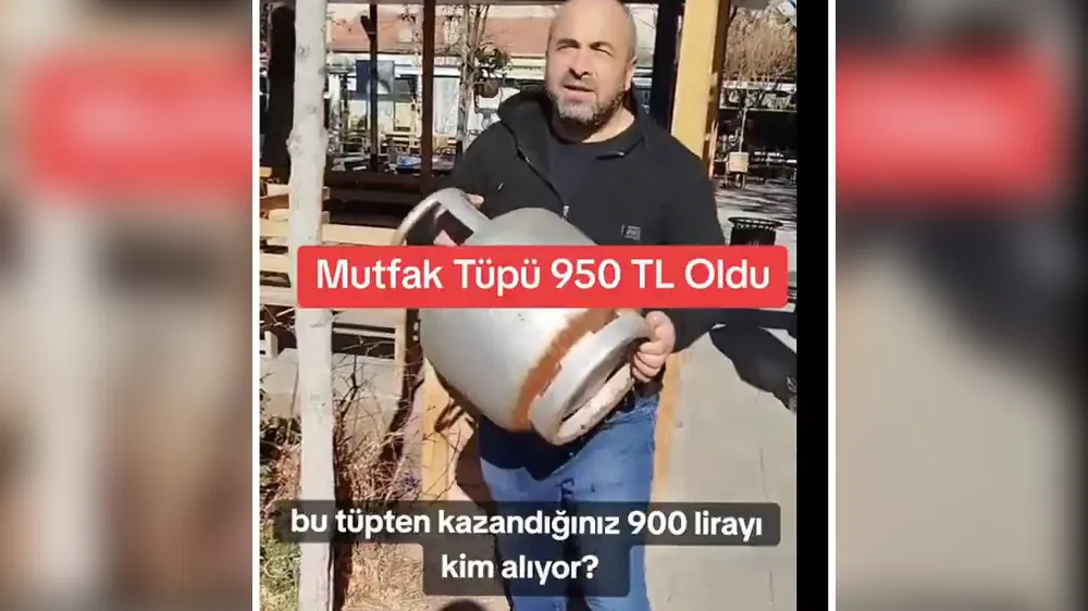 Mutfak Tüpü Fiyatı 950 Liraya Çıktı, Kayserili Vatandaş İsyan Etti