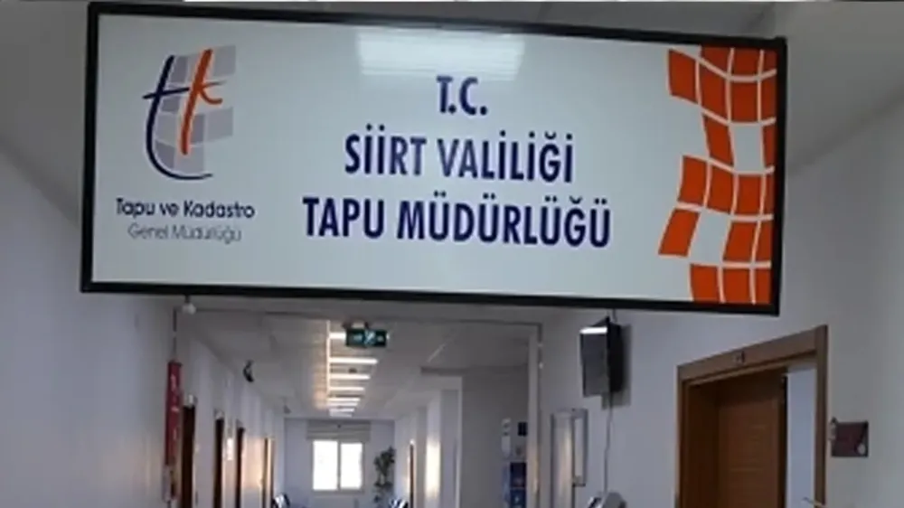 Siirt Tapu ve Kadastro Müdürlüklerinin 2024 Faaliyet Raporu Açıklandı