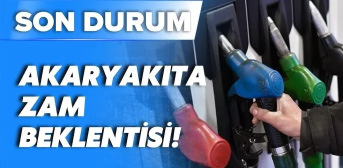 Benzin ve Motorinde Zam Beklentisi