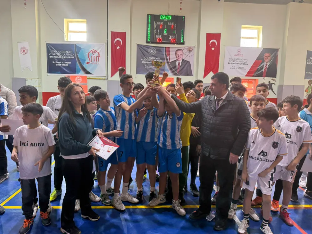 Siirt’te Futsal Şampiyonları Belli Oldu