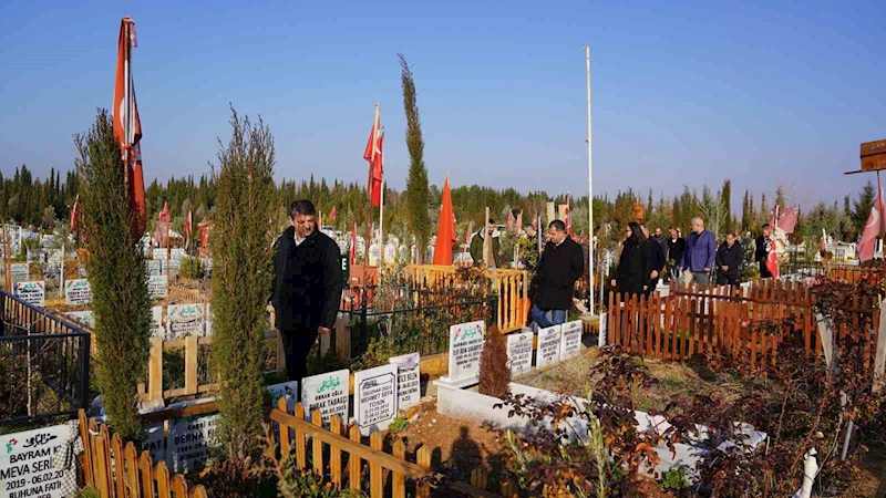 Adıyaman’da deprem şehitliği anıtı için ilk adım atıldı
