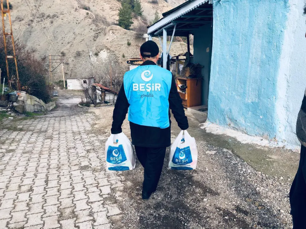 Beşir Derneğinin Kış Yardımları Devam Ediyor