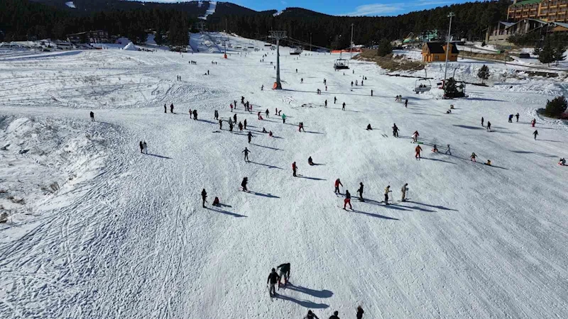 Sarıkamış Kayak Merkezi’nde sömestre yoğunluğu
