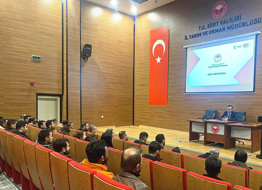 Siirt’te Veteriner Hekimlere Eğitim ve Aşılama Başarısı 