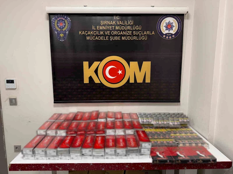 Şırnak’ta terör, kaçakçılık ve asayiş operasyonları: 6 tutuklama
