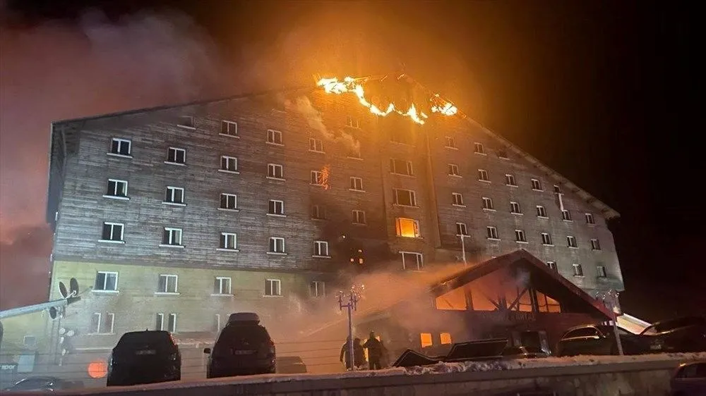 Kartalkaya’daki Otel Yangını Faciası: İtfaiye Raporu Tamamlandı, Gözaltı Sayısı 12