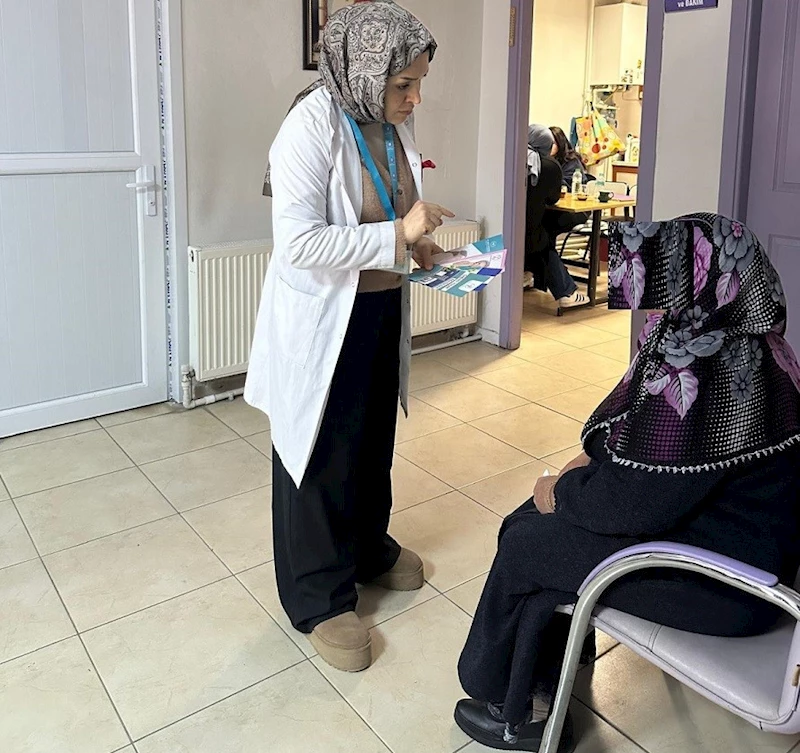 Elazığ’da vatandaşlar serviks kanseri hakkında bilgilendirildi
