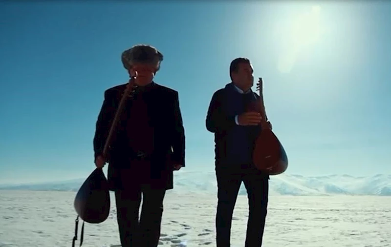 Başkan Demir, Çıldır Gölü’nde klip çekti
