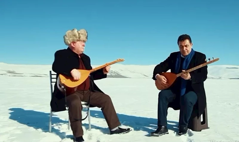 Başkan Demir, Çıldır Gölü’nde klip çekti
