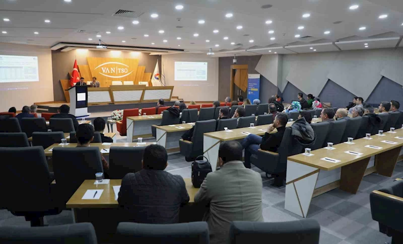 Van TSO’da KOSGEB destekleri anlatıldı
