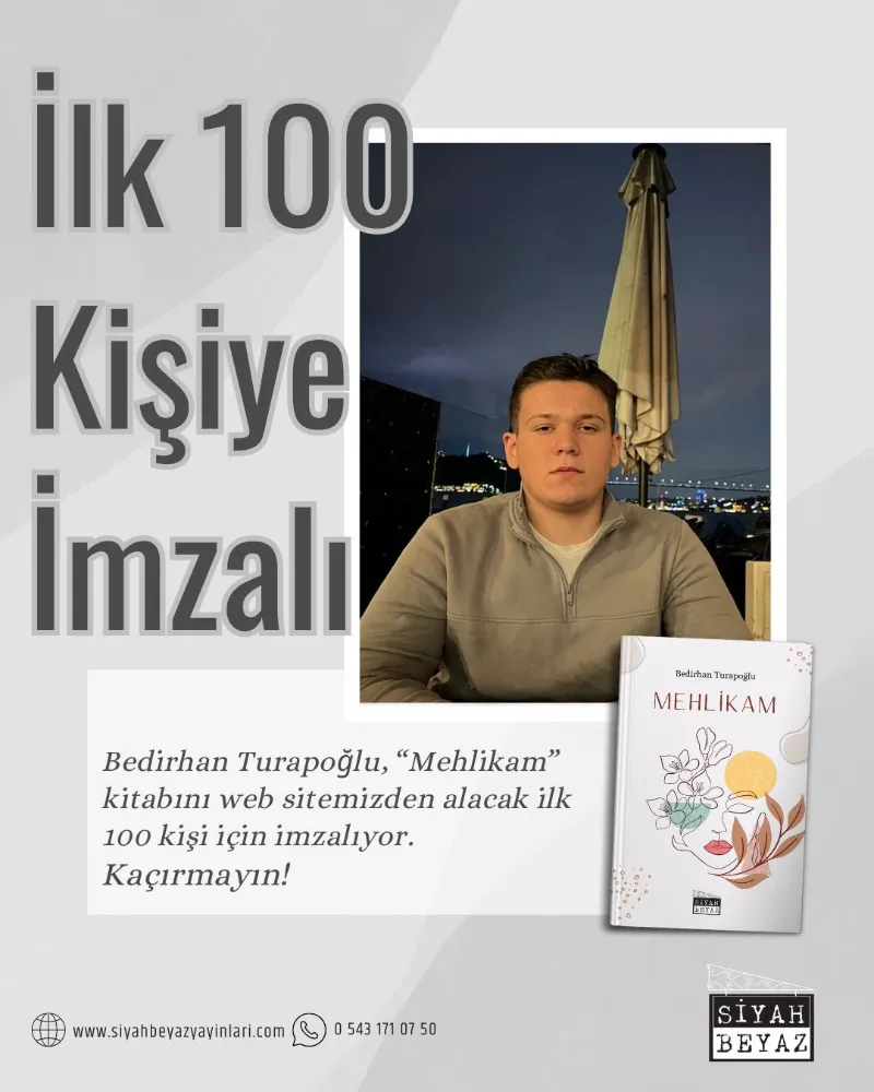 Bedirhan Turapoğlu’ndan “Mehlikam”: Bekleyişin ve Duyguların Şiirsel Yolculuğu