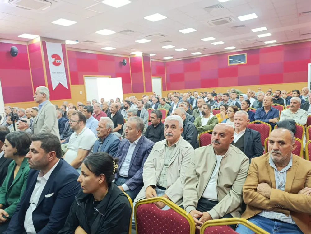 Siirt’te Demokratik Birlik İnisiyatifi Tanıtım Toplantısı Gerçekleştirildi
