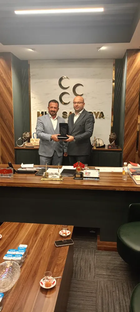 Sakarya Siirtliler Derneği’nden MHP İl Başkanına Nezaket Ziyareti