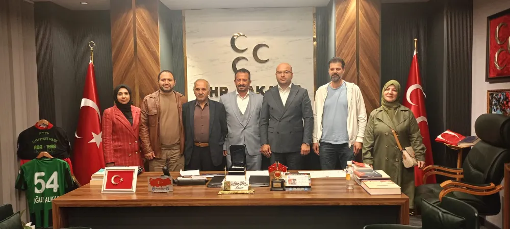 Sakarya Siirtliler Derneği’nden MHP İl Başkanına Nezaket Ziyareti