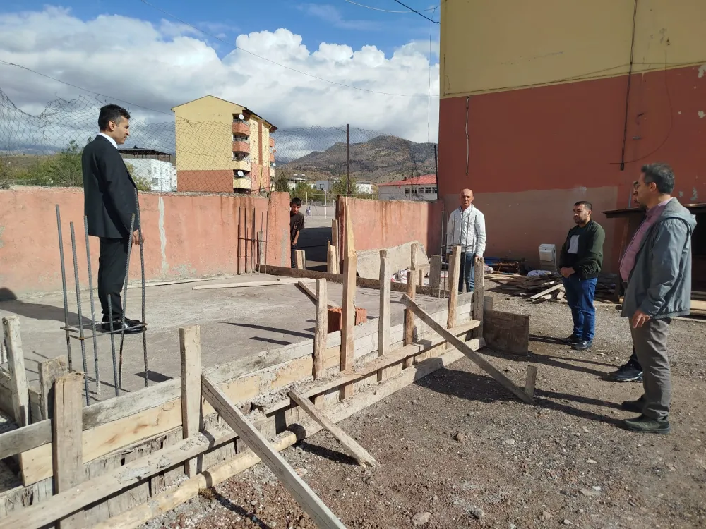 Siirt Baykan Okullarında Doğalgaz Dönüşümü Yerinde İncelendi