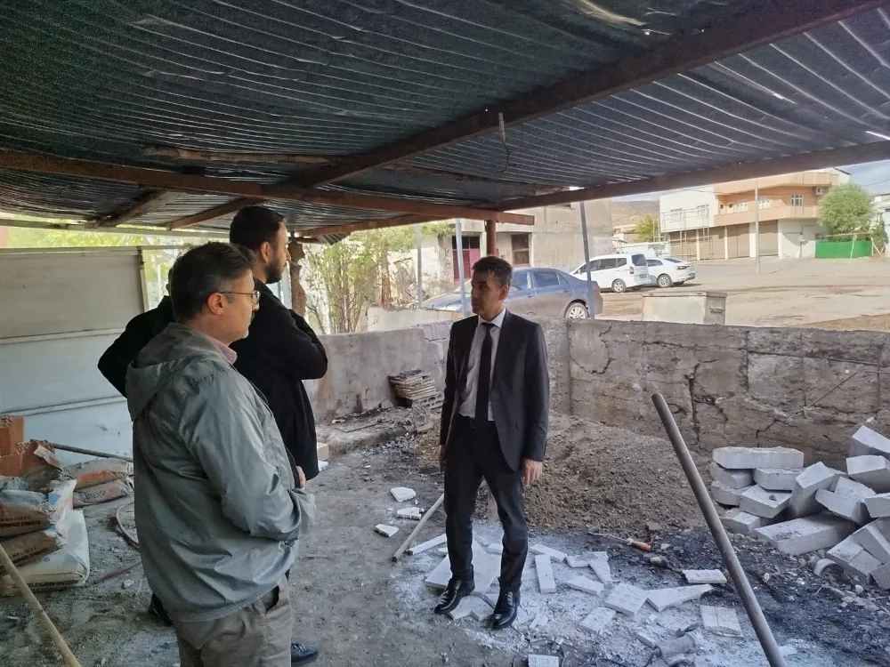 Siirt Baykan Okullarında Doğalgaz Dönüşümü Yerinde İncelendi