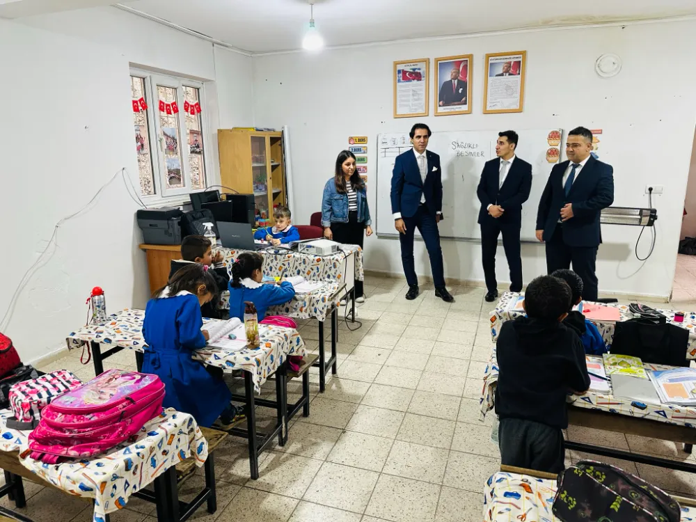 Siirt İl Milli Eğitim Müdürü İlhan Saz, Cevizlik Evsel İlkokulunu Ziyaret Etti