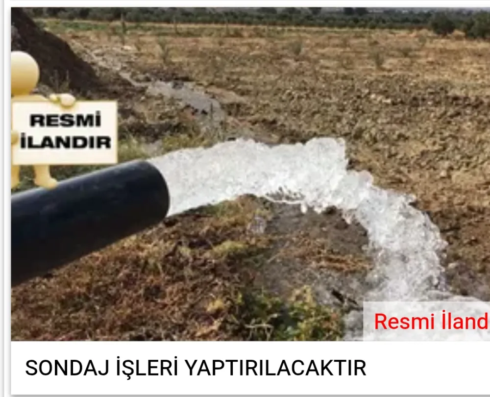 ERUH’TA İÇME SUYU SONDAJ ÇALIŞMASI İHALEYE ÇIKIYOR!