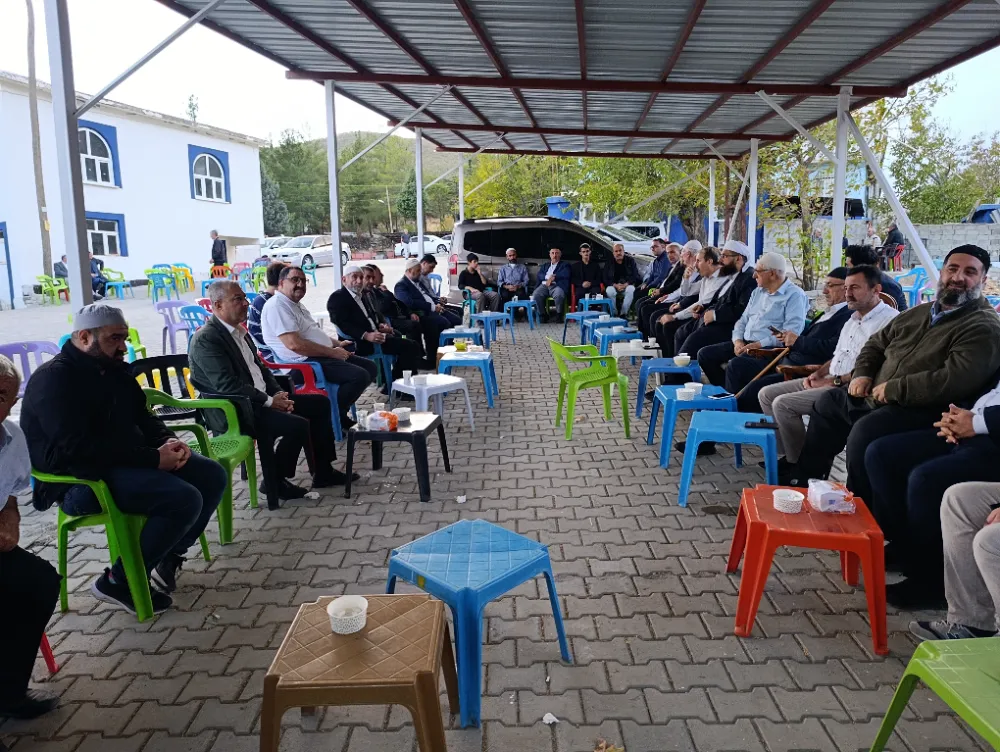 Günbuldu Köyü’nde Taziye Ziyareti: Siyaset, İş Dünyası ve Basın Temsilcileri Bir Arada