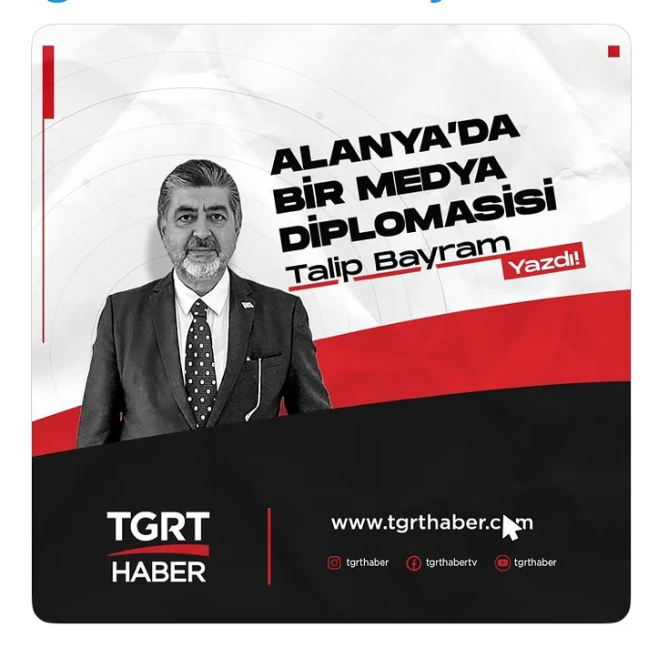 Siirtli Gazeteci Talip Bayram’dan Alanya’da Medya Diplomasisi Vurgusu